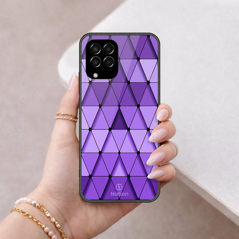 Samsung Galaxy M33 Cover - ONation Pyramid Series - HQ Premium Shine Durable Shatterproof Case