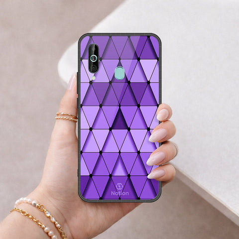 Samsung Galaxy M40 Cover - ONation Pyramid Series - HQ Premium Shine Durable Shatterproof Case