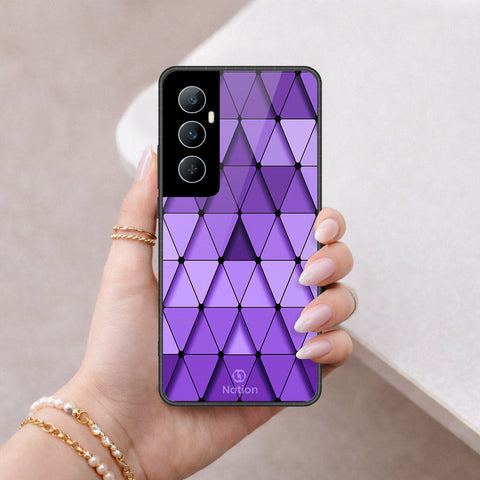Realme C65 Cover - ONation Pyramid Series - HQ Premium Shine Durable Shatterproof Case