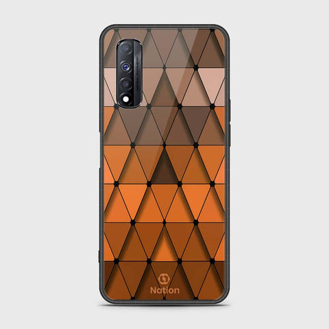 Realme Narzo 30 Cover- Onation Pyramid Series - HQ Premium Shine Durable Shatterproof Case