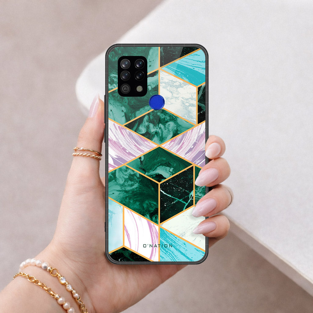Tecno Pova LD7 Cover - O'Nation Shades of Marble Series - HQ Premium Shine Durable Shatterproof Case