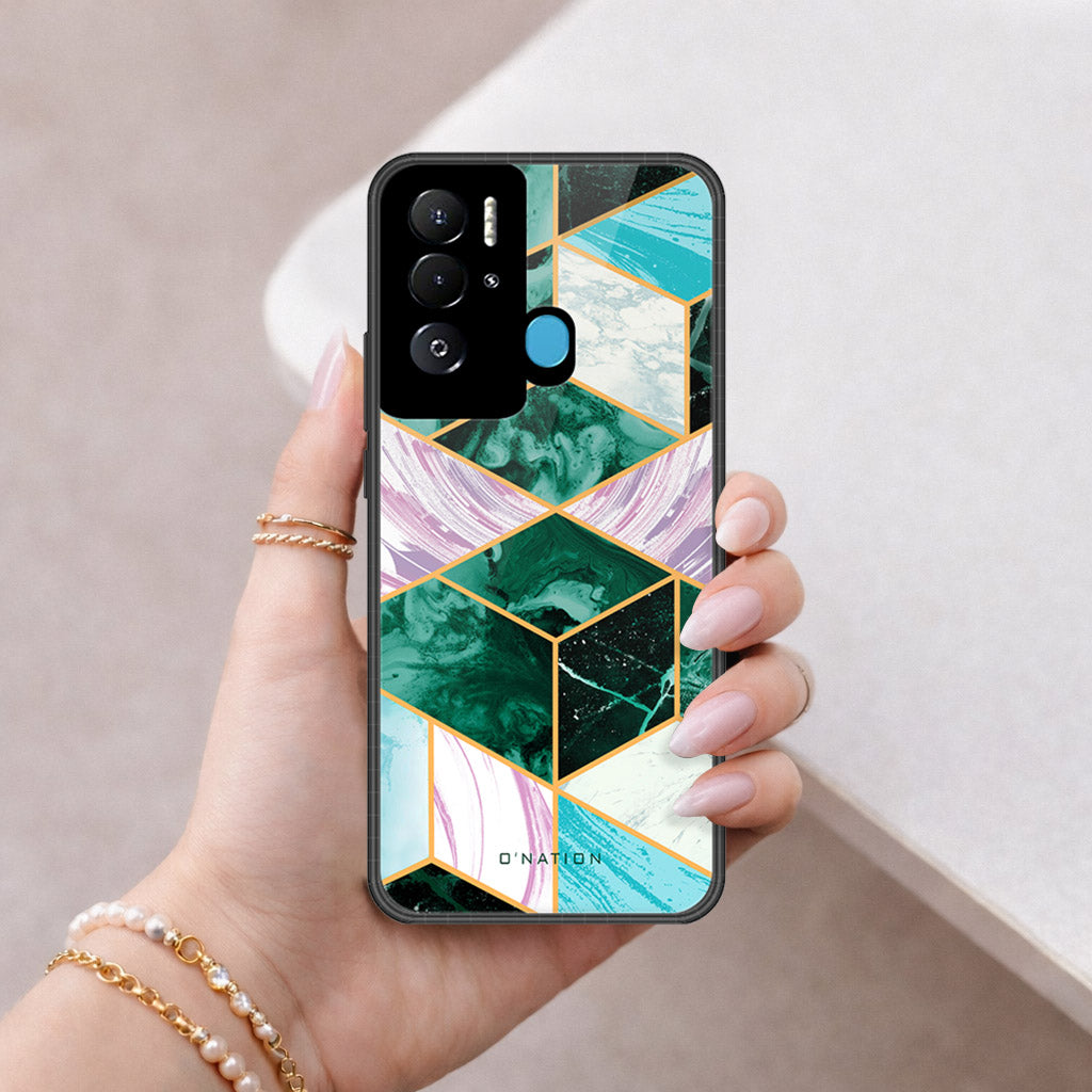Tecno Pova Neo Cover - O'Nation Shades of Marble Series - HQ Premium Shine Durable Shatterproof Case