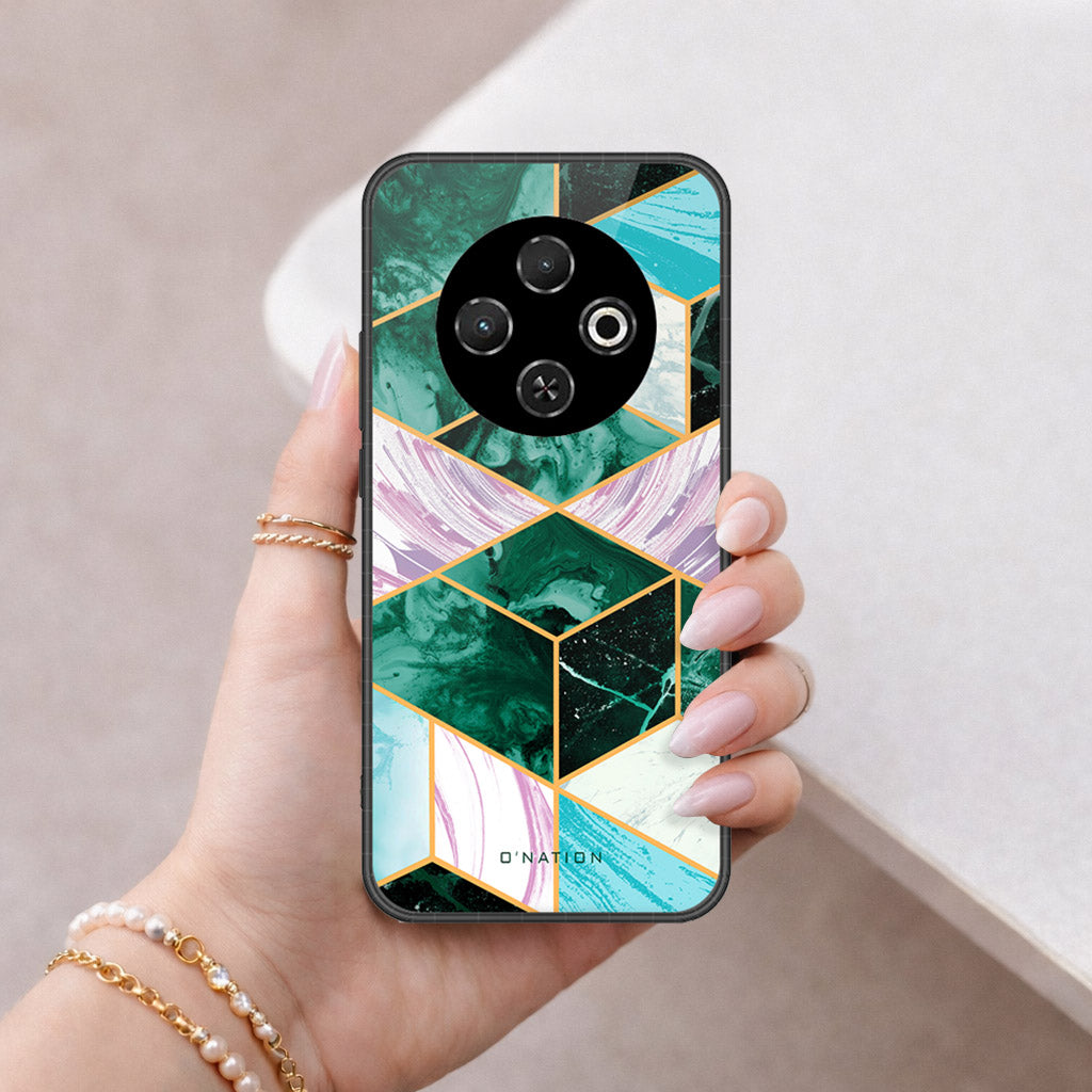 Tecno Spark 30C 4G Cover - O'Nation Shades of Marble Series - HQ Premium Shine Durable Shatterproof Case
