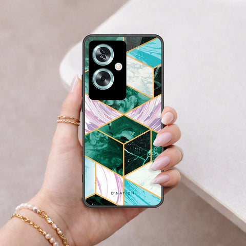 Oppo A79 Cover - O'Nation Shades of Marble Series - HQ Premium Shine Durable Shatterproof Case