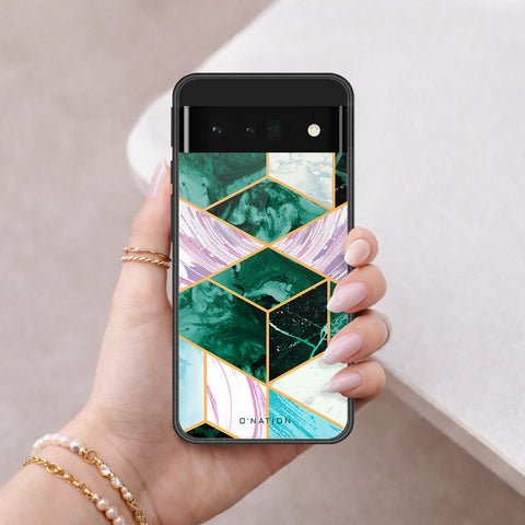 Google Pixel 6 Pro Cover - O'Nation Shades of Marble Series - HQ Premium Shine Durable Shatterproof Case