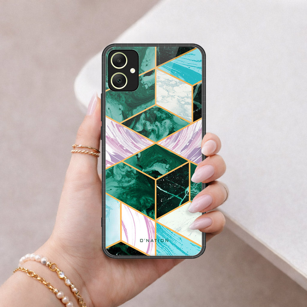 Samsung Galaxy M14 Cover - O'Nation Shades of Marble Series - HQ Premium Shine Durable Shatterproof Case