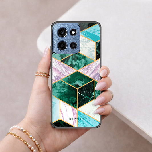 Motorola Moto G Power (2025) Cover - O'Nation Shades of Marble Series - HQ Premium Shine Durable Shatterproof Case