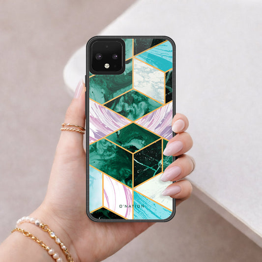 Google Pixel 4 XL Cover - O'Nation Shades of Marble Series - HQ Premium Shine Durable Shatterproof Case