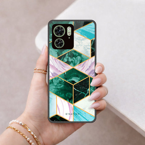 Motorola Edge 40 Cover - O'Nation Shades of Marble Series - HQ Premium Shine Durable Shatterproof Case