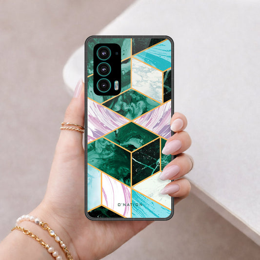 Motorola Edge 20 Cover - O'Nation Shades of Marble Series - HQ Premium Shine Durable Shatterproof Case