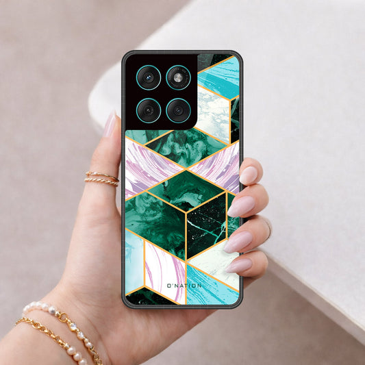 Motorola Edge 60 Pro Cover - O'Nation Shades of Marble Series - HQ Premium Shine Durable Shatterproof Case