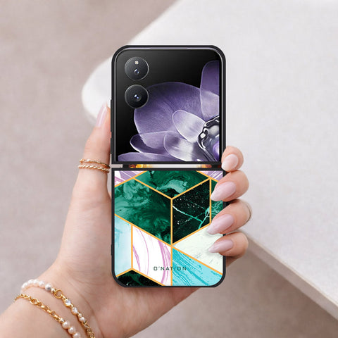 Xiaomi Mix Flip Cover - O'Nation Shades of Marble Series - HQ Premium Shine Durable Shatterproof Case