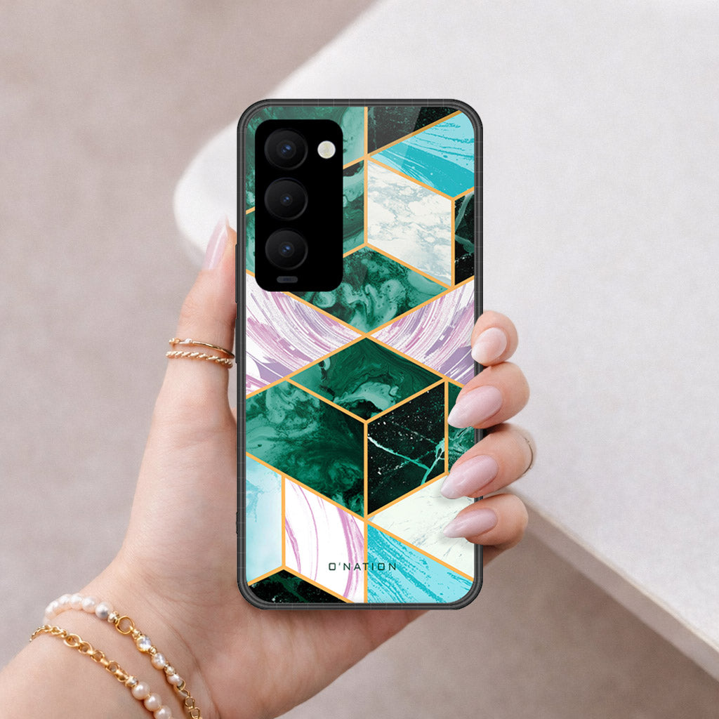 Tecno Camon 18 Premier Cover - O'Nation Shades of Marble Series - HQ Premium Shine Durable Shatterproof Case
