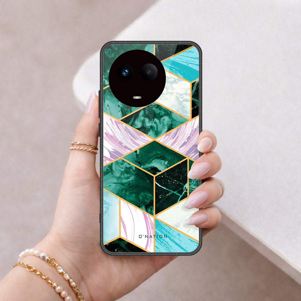 Realme 11 5G Cover - O'Nation Shades of Marble Series - HQ Premium Shine Durable Shatterproof Case