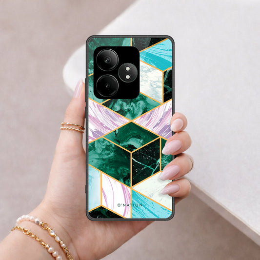 Realme GT 6 Cover - O'Nation Shades of Marble Series - HQ Premium Shine Durable Shatterproof Case