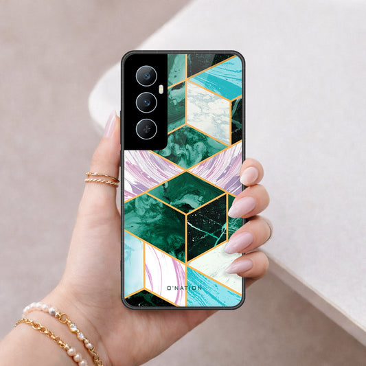 Realme C65 Cover - O'Nation Shades of Marble Series - HQ Premium Shine Durable Shatterproof Case