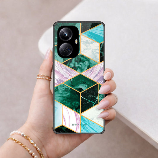 Realme 10 Pro Plus Cover - O'Nation Shades of Marble Series - HQ Premium Shine Durable Shatterproof Case