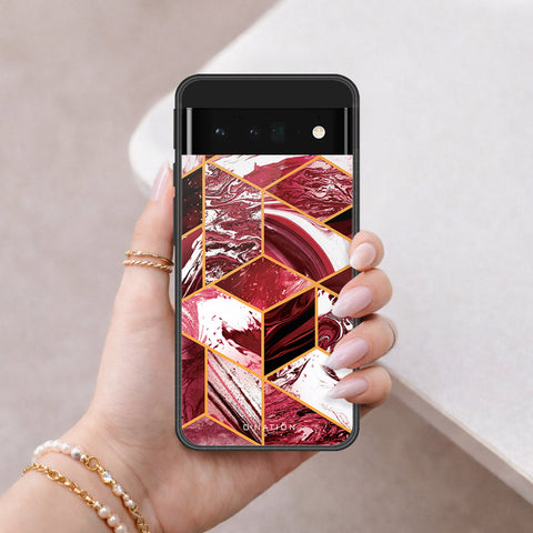 Google Pixel 6 Pro Cover - O'Nation Shades of Marble Series - HQ Premium Shine Durable Shatterproof Case