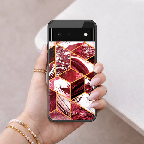 Google Pixel 6 Cover - O'Nation Shades of Marble Series - HQ Premium Shine Durable Shatterproof Case