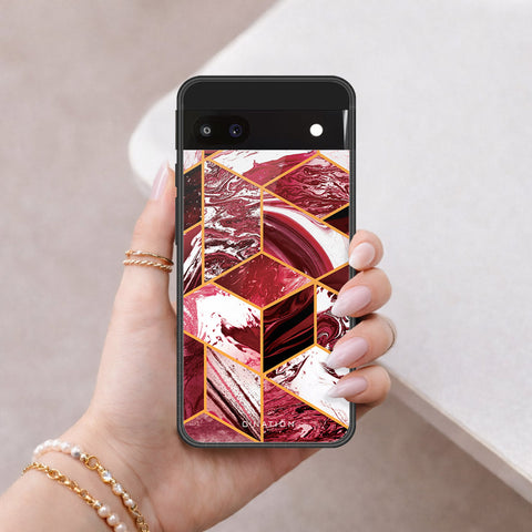 Google Pixel 6a Cover - O'Nation Shades of Marble Series - HQ Premium Shine Durable Shatterproof Case