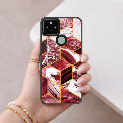 Google Pixel 5 Cover - O'Nation Shades of Marble Series - HQ Premium Shine Durable Shatterproof Case