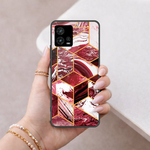 Motorola Moto G72 Cover - O'Nation Shades of Marble Series - HQ Premium Shine Durable Shatterproof Case