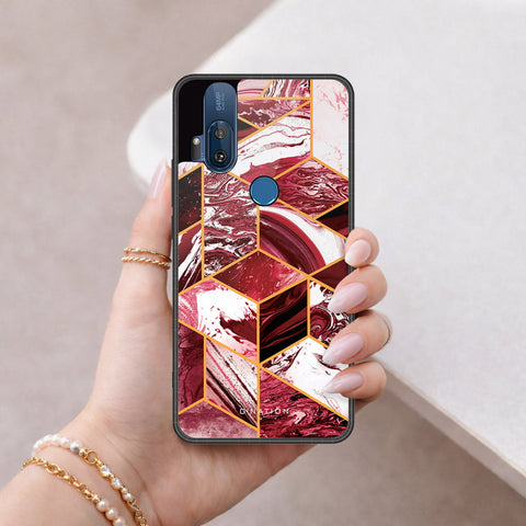 Motorola One Hyper Cover - O'Nation Shades of Marble Series - HQ Premium Shine Durable Shatterproof Case