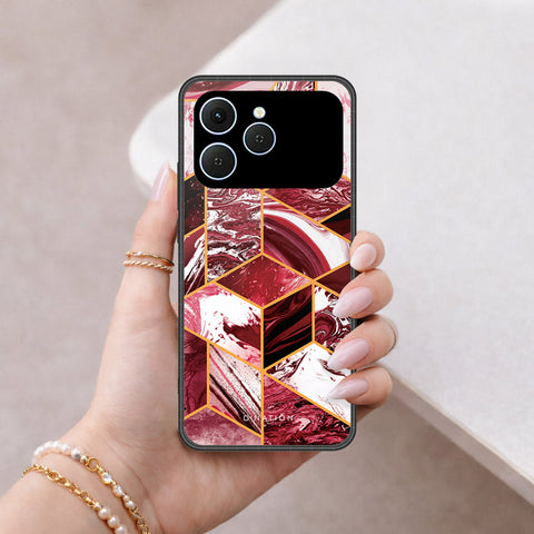 Tecno Spark 40 Cover - O'Nation Shades of Marble Series - HQ Premium Shine Durable Shatterproof Case