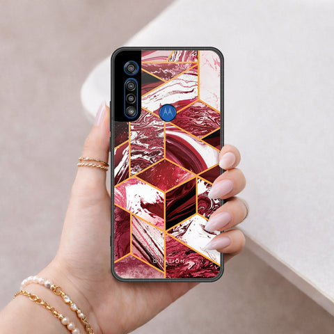 Motorola One Macro Cover - O'Nation Shades of Marble Series - HQ Premium Shine Durable Shatterproof Case