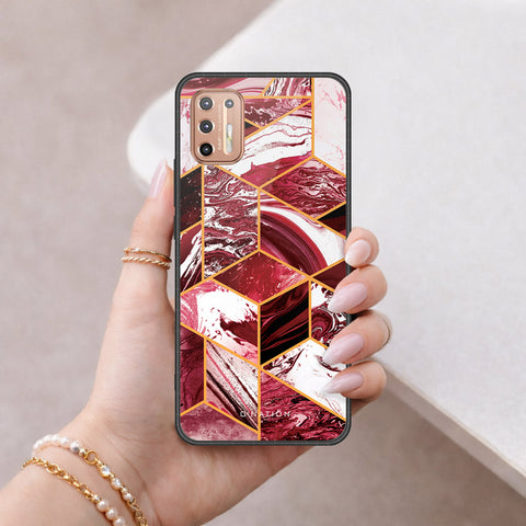 Motorola Moto G9 Plus Cover - O'Nation Shades of Marble Series - HQ Premium Shine Durable Shatterproof Case