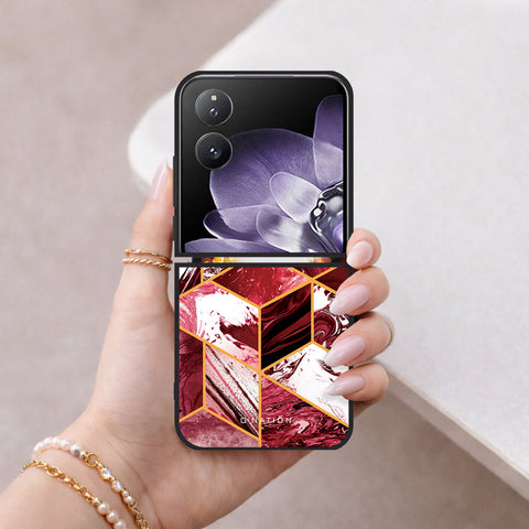 Xiaomi Mix Flip Cover - O'Nation Shades of Marble Series - HQ Premium Shine Durable Shatterproof Case
