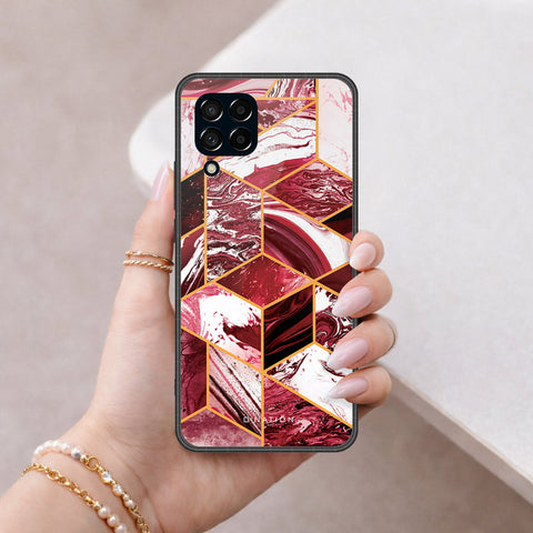 Samsung Galaxy F12 Cover - O'Nation Shades of Marble Series - HQ Premium Shine Durable Shatterproof Case