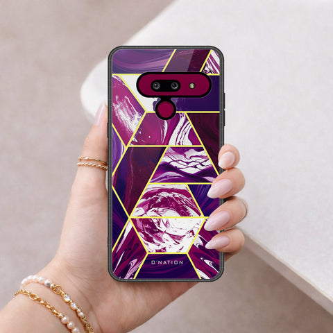 LG G8 ThinQ Cover - O'Nation Shades of Marble Series - HQ Premium Shine Durable Shatterproof Case