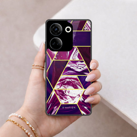 Tecno Camon 20 Cover - O'Nation Shades of Marble Series - HQ Premium Shine Durable Shatterproof Case