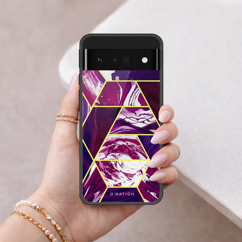 Google Pixel 6 Pro Cover - O'Nation Shades of Marble Series - HQ Premium Shine Durable Shatterproof Case
