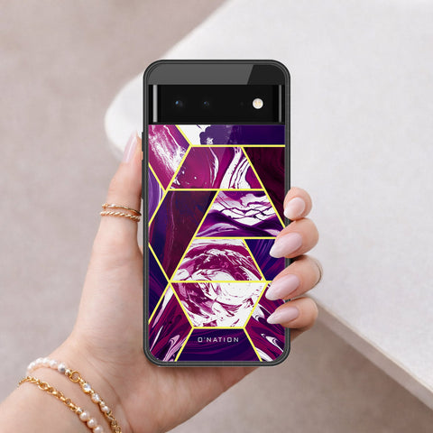 Google Pixel 6 Cover - O'Nation Shades of Marble Series - HQ Premium Shine Durable Shatterproof Case