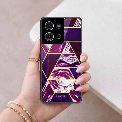 Motorola Moto G75 Cover - O'Nation Shades of Marble Series - HQ Premium Shine Durable Shatterproof Case