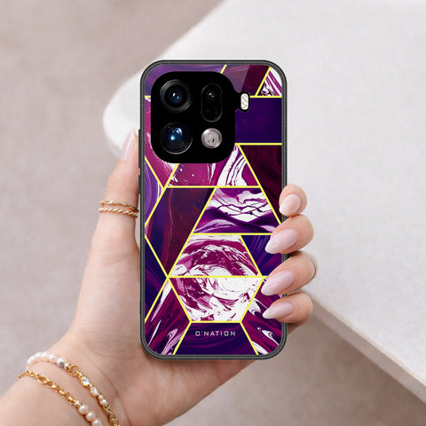 Oppo Find X9 Pro Cover - O'Nation Shades of Marble Series - HQ Premium Shine Durable Shatterproof Case