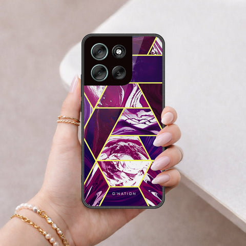 Motorola Moto G56 Cover - O'Nation Shades of Marble Series - HQ Premium Shine Durable Shatterproof Case