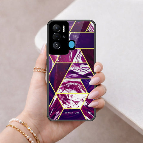 Tecno Pova Neo Cover - O'Nation Shades of Marble Series - HQ Premium Shine Durable Shatterproof Case