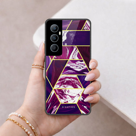 Realme C65 Cover - O'Nation Shades of Marble Series - HQ Premium Shine Durable Shatterproof Case