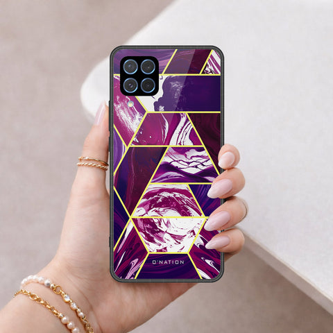 Samsung Galaxy F62 Cover - O'Nation Shades of Marble Series - HQ Premium Shine Durable Shatterproof Case