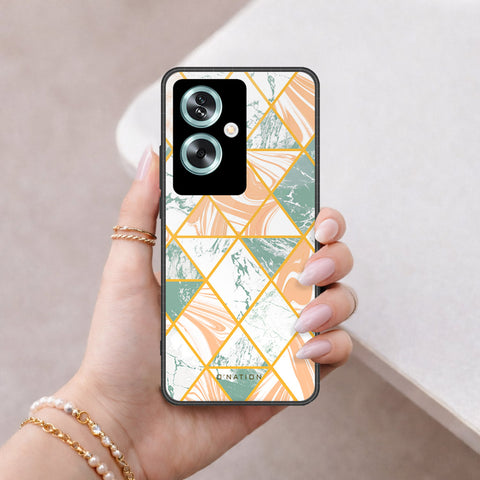Oppo A79 Cover - O'Nation Shades of Marble Series - HQ Premium Shine Durable Shatterproof Case