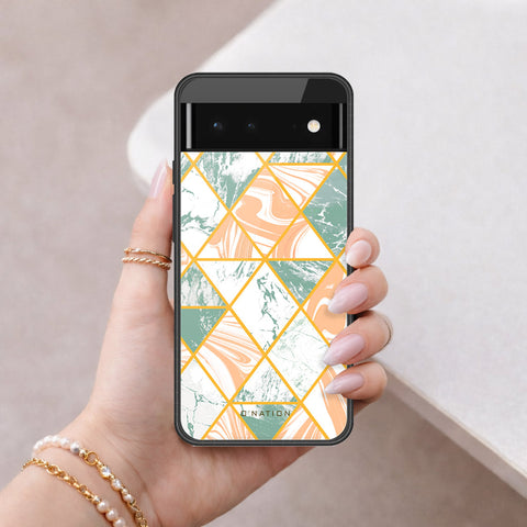 Google Pixel 6 Cover - O'Nation Shades of Marble Series - HQ Premium Shine Durable Shatterproof Case