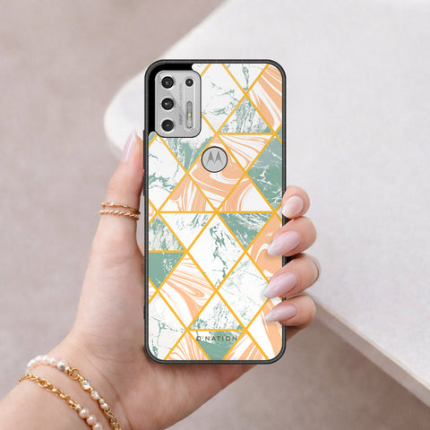 Motorola Moto G Stylus 5G 2021 Cover - O'Nation Shades of Marble Series - HQ Premium Shine Durable Shatterproof Case
