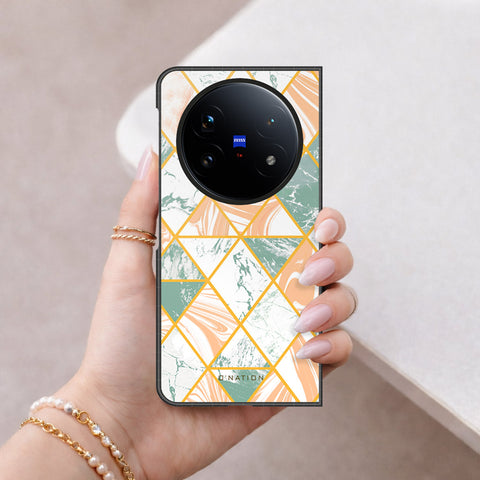 Vivo X Fold 5 Cover - O'Nation Shades of Marble Series - HQ Premium Shine Durable Shatterproof Case