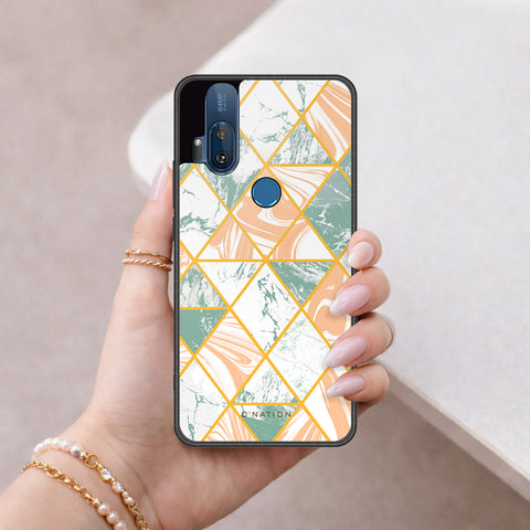 Motorola One Hyper Cover - O'Nation Shades of Marble Series - HQ Premium Shine Durable Shatterproof Case
