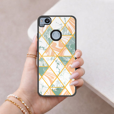 Google Pixel 2 Cover - O'Nation Shades of Marble Series - HQ Premium Shine Durable Shatterproof Case