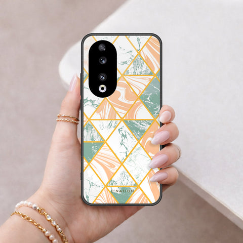 Honor 90 Cover - O'Nation Shades of Marble Series - HQ Premium Shine Durable Shatterproof Case