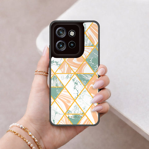 Motorola Edge 50 Neo Cover - O'Nation Shades of Marble Series - HQ Premium Shine Durable Shatterproof Case